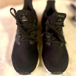 Black Adidas ultra boost  athletic shoes sz 7.5